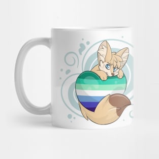 Gay Flag with Fennec Fox Mug